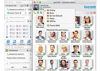 gloCOM business unified comms ip pbx app